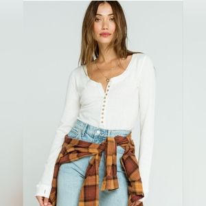 Intimately Free People Thermal Bodysuit